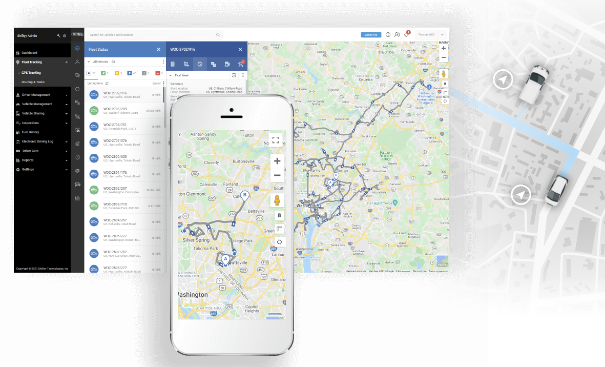 screenshot of Shiftyy Fleet